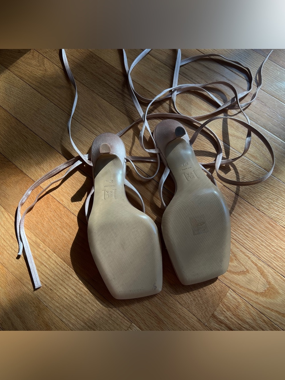 Helsa Kitten Lace Up Sandal - Picture 8 of 9